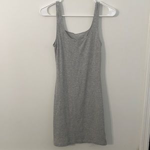 Grey tight dress